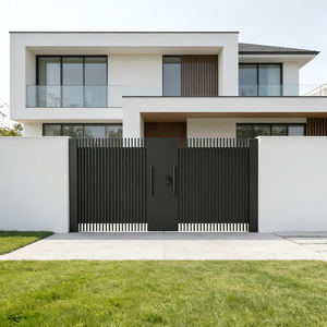 <span class=keywords><strong>Portail</strong></span> <span class=keywords><strong>coulissant</strong></span> <span class=keywords><strong>motorisé</strong></span> 14 pieds en aluminium à suspension silencieuse avec moteur DC - Product Image 3