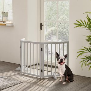 Portes <span class=keywords><strong>en</strong></span> <span class=keywords><strong>bois</strong></span> <span class=keywords><strong>pour</strong></span> <span class=keywords><strong>chien</strong></span> Maison Extensible Doggy Gates Portes Pieds de support de porte <span class=keywords><strong>pour</strong></span> animaux de compagnie autoportants <span class=keywords><strong>pour</strong></span> escaliers Panneaux Barrières <span class=keywords><strong>pour</strong></span> chiens - Product Image 6