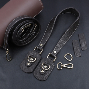 Kit borsa fai da te con manico fatto a mano <span class=keywords><strong>tracolla</strong></span> regolabile borsa <span class=keywords><strong>tracolla</strong></span> con fibbia in <span class=keywords><strong>oro</strong></span> per accessori in tessuto - Product Image 3