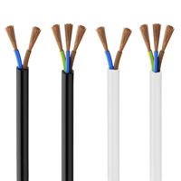 RVV-Netz kabel Reiner Kupfer-Heimwerker draht, isoliert mit PVC 0,5 0,75 1 1,5 Quadrat für 2 Adern 3-adriges Kabel