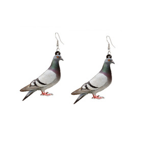 Pendientes de Resina con Forma de Aves, Creativos y Modernos, de Acrílico, con Diseño de Paloma, Loro, Águila y Búho, para Mi Hija - Product Image 4