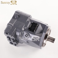 Motor Hidráulico de Pistones Axiales de Desplazamiento Fijo Rexroth A10FM63 de 63cc, Motor de Accionamiento de Alto Torque para Maquinaria de Minería y Equipos de Grúas