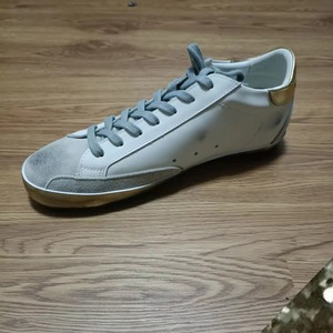 Golden Star White Premium Luxury Sneakers, respirantes, à lacets, rétro, en mesh, tendance, confortables, chaussures en microfibre pour hommes et femmes - Product Image 3