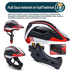 <span class=keywords><strong>Casco</strong></span> extraíble para patinete de barbilla, <span class=keywords><strong>casco</strong></span> de bicicleta con logotipo de diseño privado, <span class=keywords><strong>casco</strong></span> integral para bicicleta con luces, equipo profesional - Product Image 4