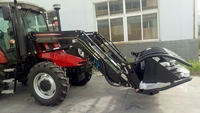 Frontlader Traktor-Radlader Landwirtschaftliche Ausrüstung Kompakter Agrar-Lader