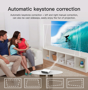 Mini <span class=keywords><strong>Proyector</strong></span> Portátil DLP HD 4K H10S con Android 9, 2K en Pantalla, Inalámbrico, 3D, WIFI, LED Inteligente, 5000 Lúmenes, Corrección Trapezoidal <span class=keywords><strong>Vertical</strong></span> - Product Image 5