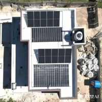 15kVA Solaranlage Hybrid-Solarpanel-Set Komplett mit Lithium-Batterie Solarpanel-Generator für den Heimgebrauch (TV und Kühlschrank)