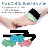 Attelle de Genou Chaud/Froid avec Sangle de Compression pour Soulagement des Gonflements, Bande de Soutien Fixe, Fournitures de Rééducation, Sac de Glace Réutilisable