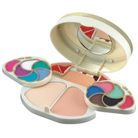 Set Kosmetik Mini 3 in 1 Profesional Baru, Warna-warni, untuk Rias Wajah