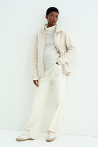 Chaqueta de Forro Polar para Maternidad, Antes y Después del Parto, Abrigo <span class=keywords><strong>Parka</strong></span> para Mujer, Chaqueta de Invierno de Lujo para Lactancia, 100% Poliéster - Product Image 4