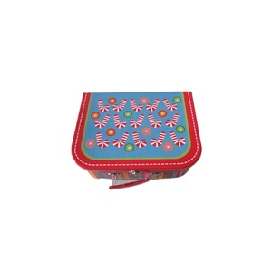 Valise en carton personnalisée en usine de haute qualité pour enfants <span class=keywords><strong>Mini</strong></span> stratification mate en cuir pour vêtements sous-vêtements bougies cadeaux - Product Image 1