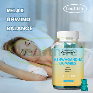 Suplemento de gomitas de Ashwagandha veganas de etiqueta privada <span class=keywords><strong>para</strong></span> hombres <span class=keywords><strong>Vitamina</strong></span> <span class=keywords><strong>D</strong></span> Gummies de Ashwagandha - Product Image 5
