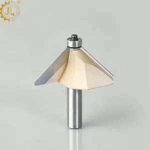 45 Độ Chamfer Cạnh Hình Thành Router Bit 8 Mét Shank Chamfer Vát Cạnh Router Bit 1/4Inch Shank Chamfer Router Bit