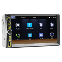 Offre Spéciale 7 pouces Double Din autoradio GPS avec charge de type C Android Auto Carplay Car Infotainment, autoradio