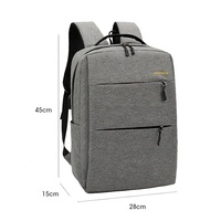 Ensemble de sacs à dos scolaires personnalisés et tendance, trois pièces, en nylon Oxford, avec fermeture éclair, port USB pour la charge, pour les voyages, l'usage quotidien et les ordinateurs portables
