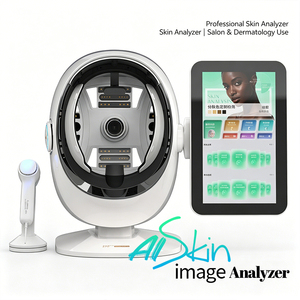 Mini analizador de piel facial portátil con pantalla táctil para tiendas de belleza y pruebas personales de cuidado de la piel. - Product Image 1