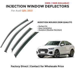 Déflecteurs de fenêtre latérale pare-pluie pour Toyota LC200 2008-2019 accessoires auto - Product Image 2