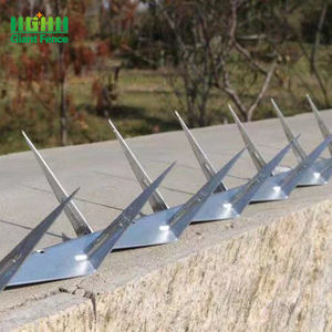 Высокого уровня безопасности от производителя, для защиты от подъема, настенные заборные шипы, ПВХ сталь с порошковым покрытием, горячее оцинкованное покрытие для ворот, ограждение фермы - Product Image 5