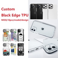 Coque de téléphone personnalisée avec logo imprimé, faible MOQ, pour iPhone 17 16 15 14 13 12 11 Pro Max X XR XS Max 7 8 Plus