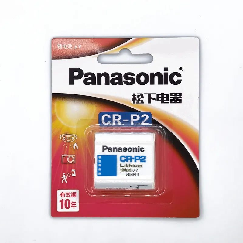 Panasonic CR-P2 6 В, сделано в Японии, 2CP4036, незазаряжаемая литиевая батарея, подходит для камер, оригинальная и оригинальная