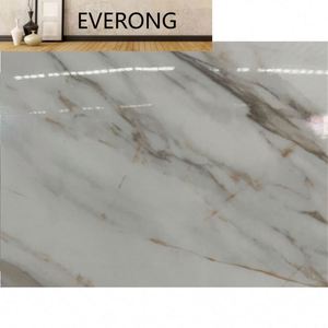 Đá cẩm thạch nhân tạo bóng mỏng tấm trắng nhà bếp bàn ăn bàn làm việc Carbon Rock Board thiêu kết đá tấm Tường Bảng điều khiển - Product Image 2