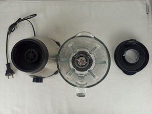 Leazo Customized <strong>Ice</strong> <strong>Crush</strong> 500w 1.5 Liter Glass Jar Multifunction Blander Stainless Steel Portable Electric <strong>Blender</strong> - Product Image 4