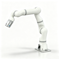 Hirobot ROBOT ARM A2CA-605 Lengan Robot Industri Kolaboratif 6 Dof dari Paduan Aluminium Ringan, Konstruksi 6 Sumbu, Lengan Robot