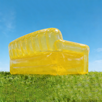 Vente directe d'usine, canapé gonflable transparent personnalisé pas cher pour salon et extérieur, en vente