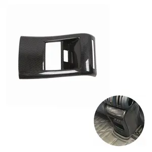 WZXD Carbon Look Electric Car Rear AC Vent Cover Inner Air Condition Vent Outlet Trim For ATTO 3 FOR YUAN PLUS 2022 2023