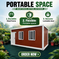 Villa de luxe préfabriquée personnalisée de 40 pieds ou 20 pieds, maison conteneur pliable et extensible, cabine mobile portable, appartement de parc