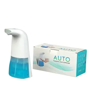 Battery Operated Public Toilet Mall 300ml No Touch Touchless Automatic Alcohol Spray Hand Sanitizer Soap Dispenser 300ml