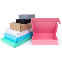 Nouveau design logo boîte d'avion impression couleur produits de soins de la peau boîte ondulée emballage boîte en carton kraft