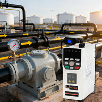 Variateur de fréquence triphasé personnalisé 0,75 kW-4 kW AC-DC-AC avec contrôle vectoriel pour pompes à eau et à huile et compresseurs