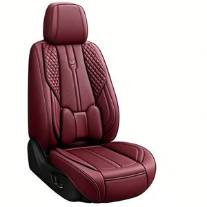 ชุดหุ้มเบาะรถยนต์หนังกันน้ำสีดำสองสี สำหรับรถบรรทุก รถตู้ รถ SUV เบาะหน้า ครบชุด ใช้ได้ทุกฤดู - Product Image 3
