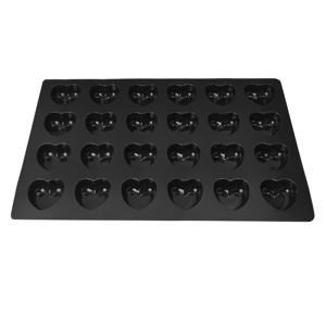 40x60CM Grand moule de cuisson en forme de coeur Moule à gâteau mousse en silicone de qualité alimentaire à 24 cavités pour chocolat et bonbon - Product Image 4