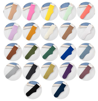Haute Qualité Bonbons Couleur Femmes Coton D'été Bonbons Nude Couleur Mignon Filles Chaussettes Mince Nylon Designer Slouch Chaussettes pour Femmes