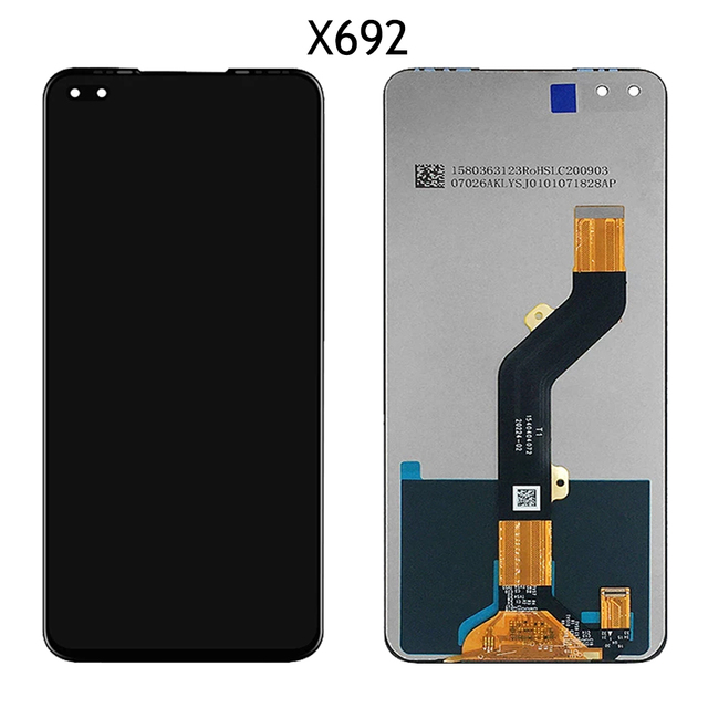 Original Mobile Phone Screen for Infinix Hot 10 X682 Lcd for Infinix  X683 Display Digitizer for Infinix Hot 10 Lcd Screen