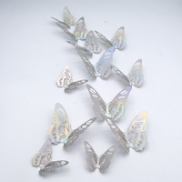 Offre Spéciale – Autocollants Muraux Papillons 3D Creux en Papier – Décoration Murale Adorable pour Mariages et Fêtes – Papillons de Fond