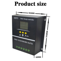 SUYEEGO Contrôleur de charge solaire MPPT imprimé de bonne qualité 12v 24v 36v 48v 60A 80A 100A