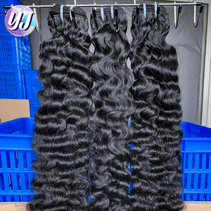 Mới được thiết kế 100% nguyên liệu lớp biểu bì phù hợp mật độ chất lượng cao 15A Trung Quốc burmese bó Human Trinh tóc mở rộng trong kho - Product Image 2