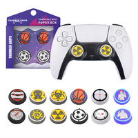 Capuchons de protection 3D pour joysticks PS4/PS5, capuchons de joystick en silicone antidérapants pour manettes XBOX/360/ONE
