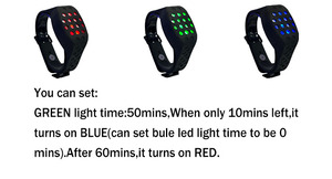 Bracelet en silicone à télécommande réglable avec minuterie LED pour parc <span class=keywords><strong>de</strong></span> trampolines pour enfants - Product Image 6