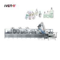Ligne de production de bouteilles PP fluides 100ML BFS IV Machine de remplissage et de scellage de bouteilles PP fluides IV
