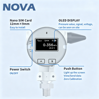 Sensor de Nivel de Líquido Inalámbrico por Radar NOVA 4G/NB-IoT con Pantalla LCD, Instrumentos de Medición de Alta Calidad con MQTT