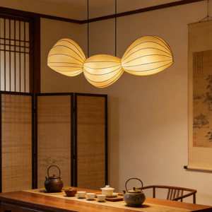 Chinese Style Pendant <b>Light</b> Long Shape Energy Saving Lamp For <b>Dining</b> Room Home Decor Chandelier - Product Image 3