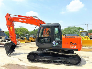 Excavadora hidráulica de 12 toneladas, excavadora de orugas Hitachi ZX120 usada a la venta, excavadora Hitachi ZX50U ZX60 ZX70 ZX130 - Product Image 2