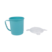 Produits chauds bols japonais en plastique pp tasse à nouilles instantanées tasse bol à Ramen avec poignée de couvercle