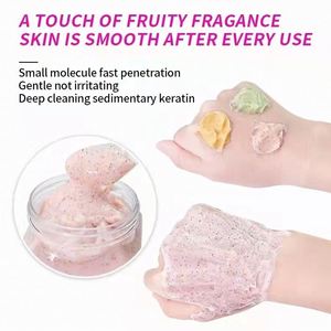 Gommage corporel naturel aux herbes et aux fruits Exfoliant pour tout le corps Lait de <span class=keywords><strong>rose</strong></span> nettoyant Bouteille carrée Gommage corporel au sucre blanchissant Hydrate - Product Image 5