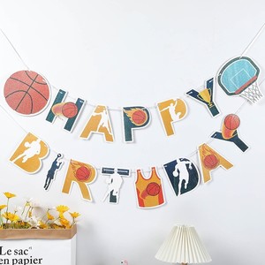 Decoraciones con temática de fútbol para feliz cumpleaños, para celebración de fiestas, diseño moderno y duradero, forma rectangular, cumpleaños coloridos - Product Image 4