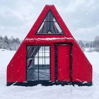 Grande tente de camping gonflable portable, imperméable, en Oxford, quatre saisons, triple couche, ouverture automatique rapide pour les événements en plein air